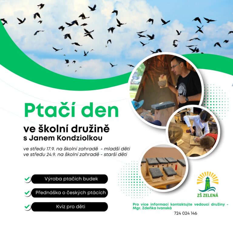 Ptačí den ve školní družině