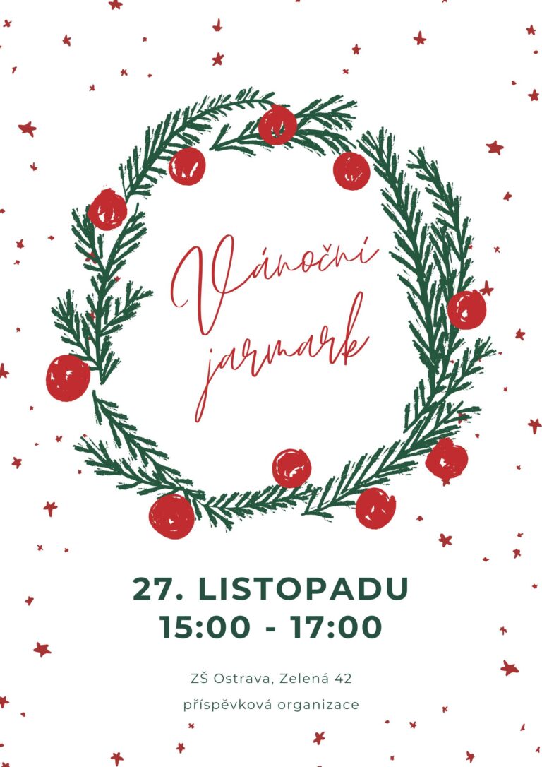 Pozvánka na vánoční jarmark