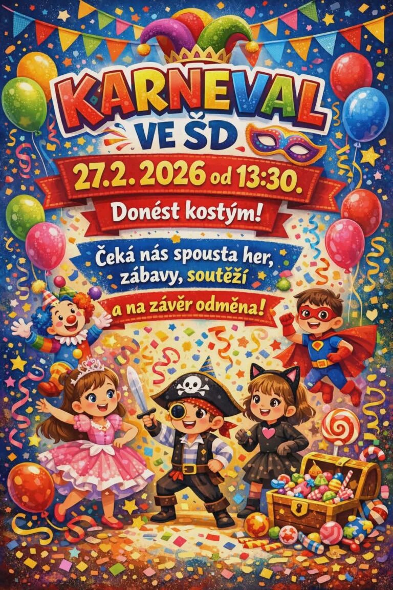 Karneval ve školní družině