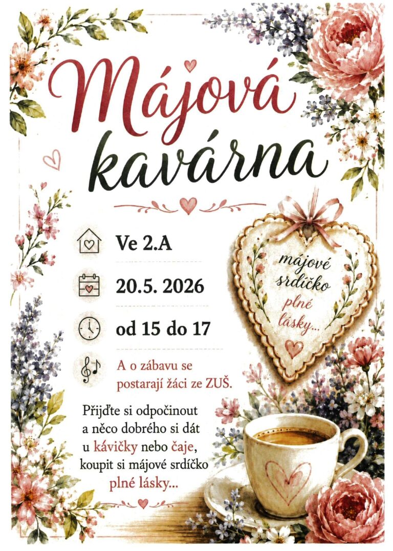 Pozvánka do májové kavárny