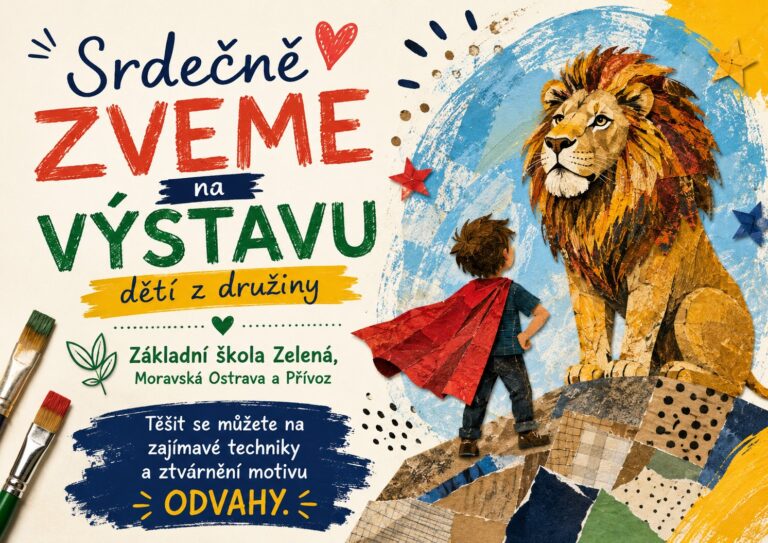 Malá velká odvaha – pozvánka na výstavu