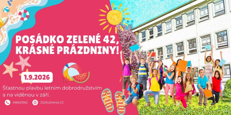 Krásné prázdniny!